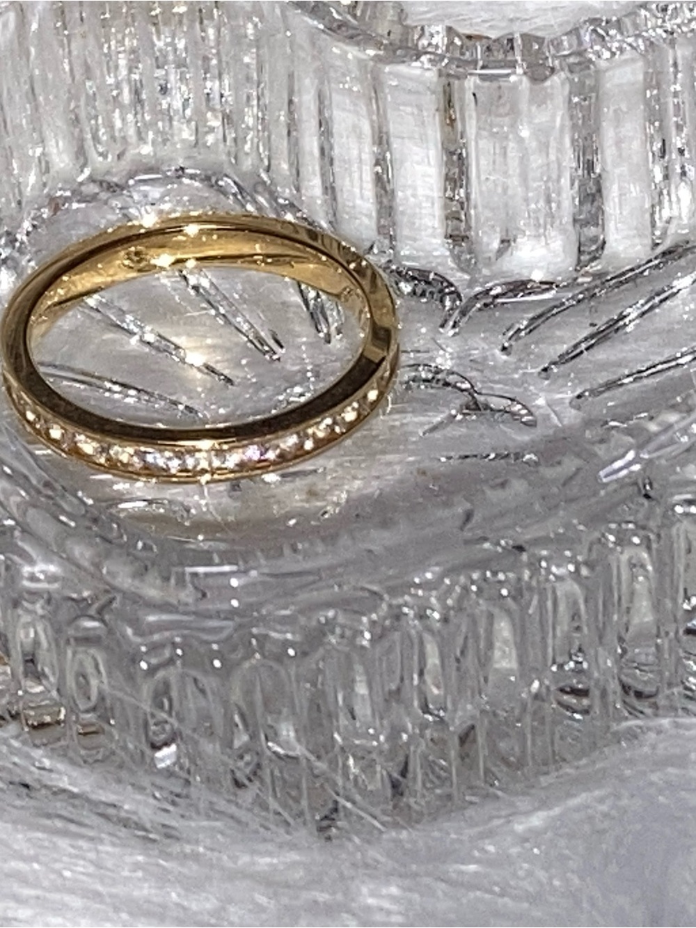 Gold Diamond-Accent Eternity Band — Women's Jewelry
